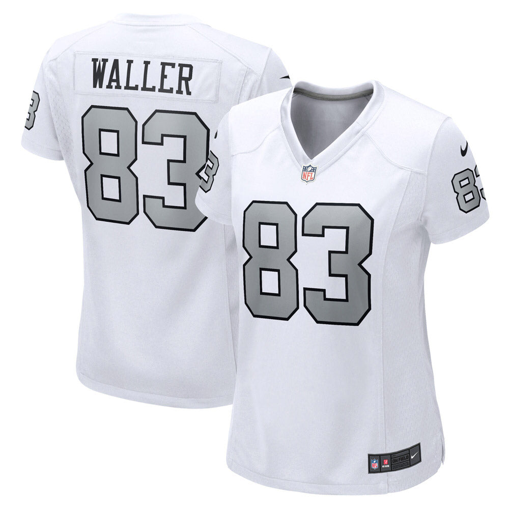 Women's Las Vegas Raiders Darren Waller Alternate Game Jersey White